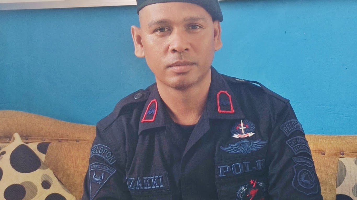 Inspirasi Berjuang Demi Nilai Sosial : Aipda Muzakki, Sosok Milenial Jadi Ketua Yayasan Termuda